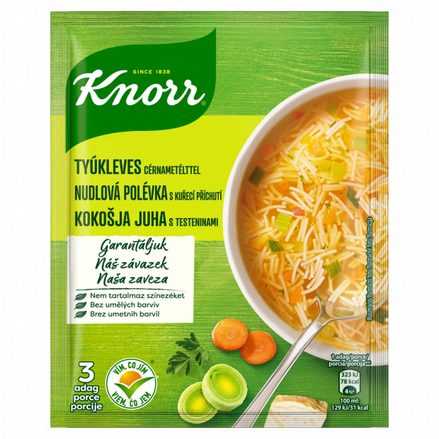 Knorr tyúkleves cérnametélttel 69 g